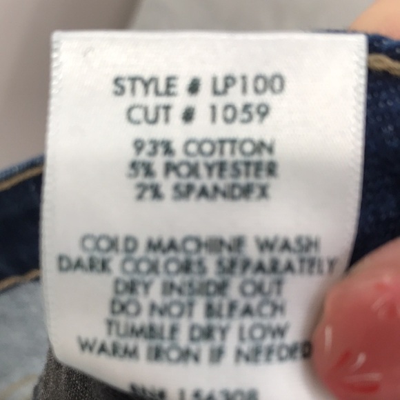 Letters To Juliet Distressed Darker Wash Juliet Jeans 27 New - Picture 12 of 13